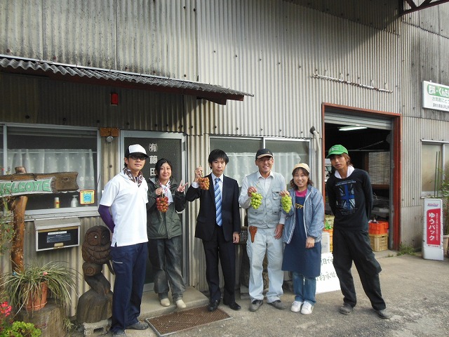 農林水産省から若手官僚さんが研修にこられてました。